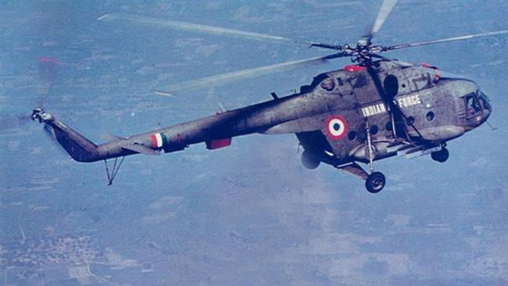 Trực thăng quân sự Ấn Độ gặp nạn, 7 người thiệt mạng - Ảnh 1.