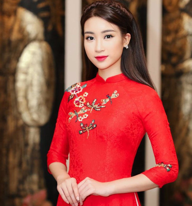 Hoa hậu Đỗ Mỹ Linh làm đại sứ Lễ hội áo dài 2018 - Ảnh 1.
