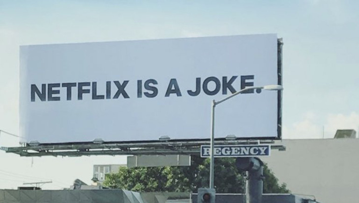 Netflix gây ấn tượng với quảng bá mình là một trò đùa? - Ảnh 1.