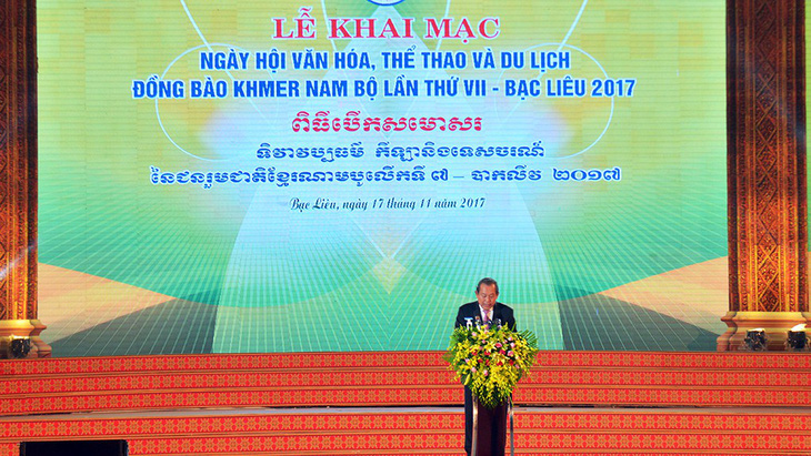 Tưng bừng ngày hội văn hóa Khmer Nam bộ - Ảnh 1.