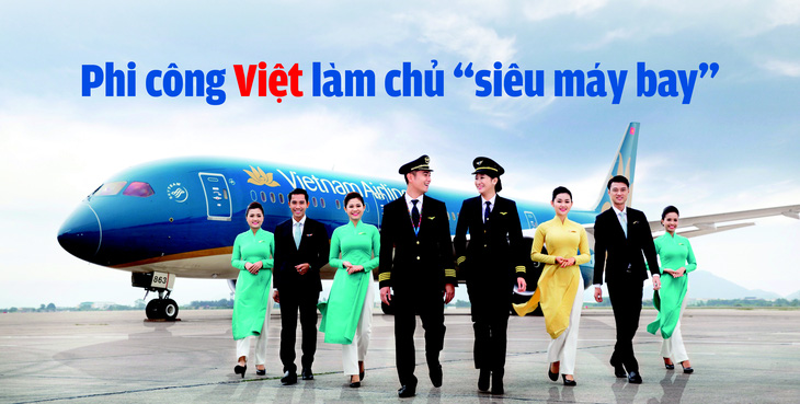 Phi công Việt học làm chủ siêu máy bay Vietnam Airlines - Ảnh 1.