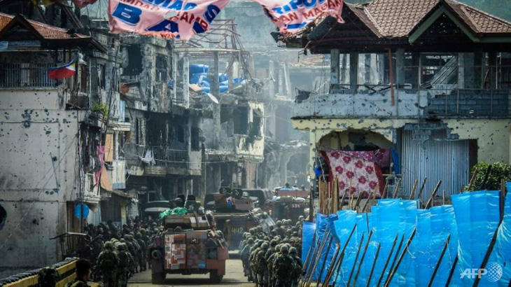 Philippines chiếm căn cứ chỉ huy phiến quân tại Marawi - Ảnh 1.