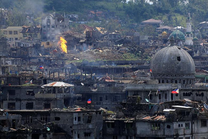 Philippines tuyên bố kết thúc cuộc chiến ở  Marawi - Ảnh 1.