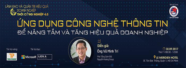 Hội thảo “Ứng dụng CNTT để nâng tầm và tăng hiệu quả doanh nghiệp” - Ảnh 1.