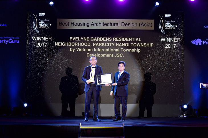 ParkCity Hanoi tiếp tục được vinh danh tại Giải thưởng Bất động sản Châu Á 2017 - Ảnh 1.