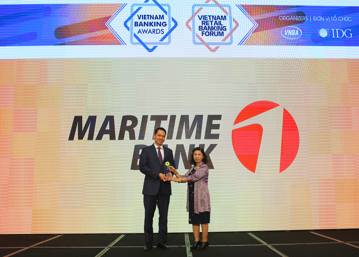 Maritime Bank nhận giải Ngân hàng đồng hành cùng doanh nghiệp vừa và nhỏ tốt nhất - Ảnh 1.