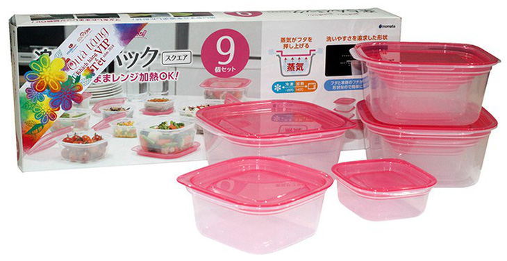 Quà tết Co.opmart: Hấp dẫn với bộ hộp trữ thức ăn Rakuchin Pack của Nhật - Ảnh 2.