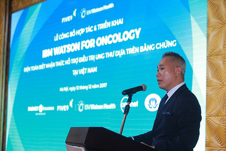 Công nghệ hỗ trợ điều trị ung thư của IBM tại Việt Nam - Ảnh 1.