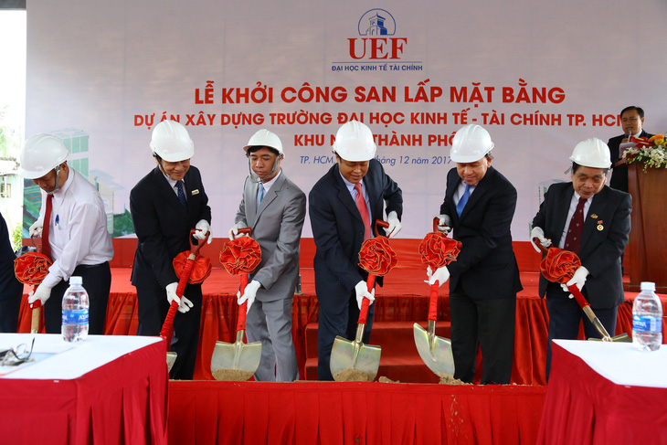 UEF khởi công dự án khu học xá mới tại Nam Sài Gòn - Ảnh 1.