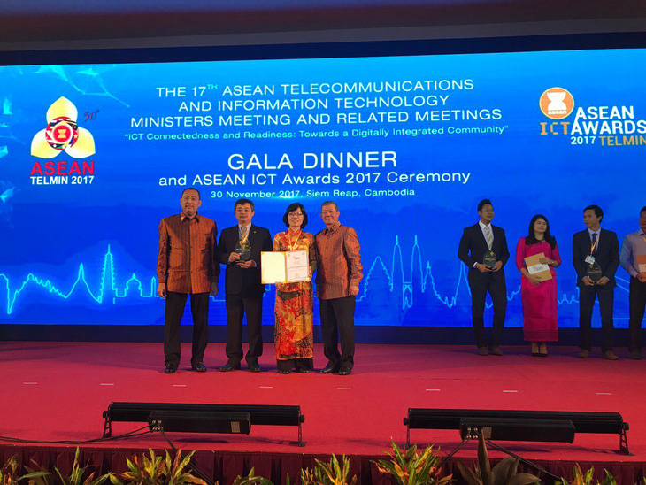 BIDV Payment đạt giải Bạc tại ASEAN ICT Awards 2017 - Ảnh 1.