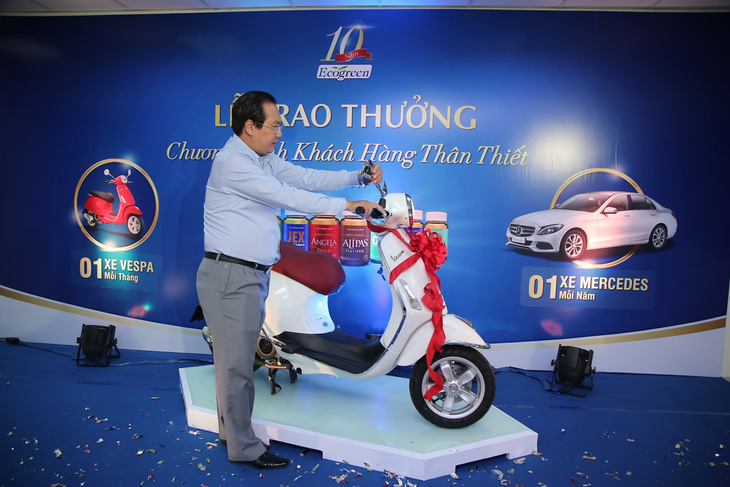 Trúng xe Vespa hơn 70 triệu đồng khi nhắn tin xác thực hàng chính hãng - Ảnh 3.