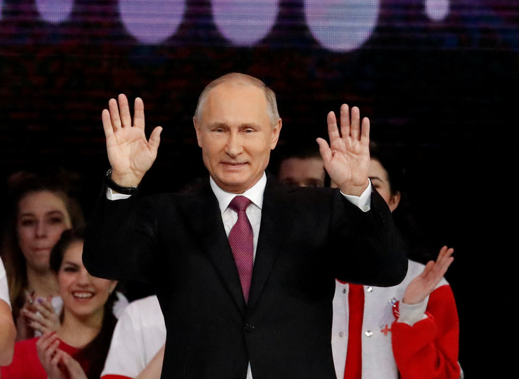 Ông Putin tái tranh cử tổng thống Nga - Ảnh 1.