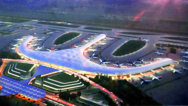 Trao 3 đồng giải nhất thiết kế nhà ga sân bay Long Thành - Ảnh 2.