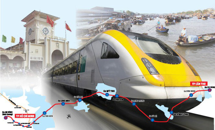 Năm 2019 báo cáo Quốc hội chủ trương đầu tư đường sắt tốc độ cao - Ảnh 1.