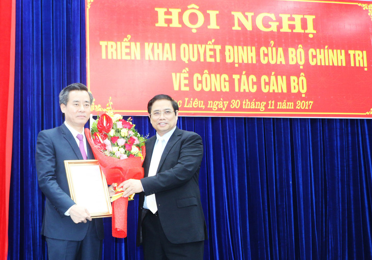 Ông Nguyễn Quang Dương làm bí thư Tỉnh ủy Bạc Liêu - Ảnh 2.