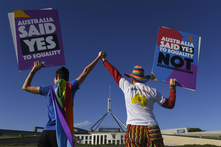 Úc chính thức thừa nhận hôn nhân đồng giới - Ảnh 2.