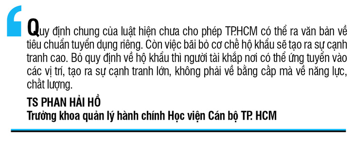 TP.HCM bỏ hộ khẩu trong tuyển dụng công chức - Ảnh 2.