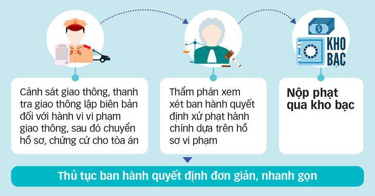 Vi phạm giao thông: ra tòa chịu phạt? - Ảnh 2.