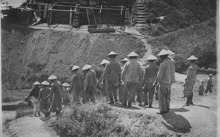 Dựng pa-nô về người Việt  trong Thế chiến I