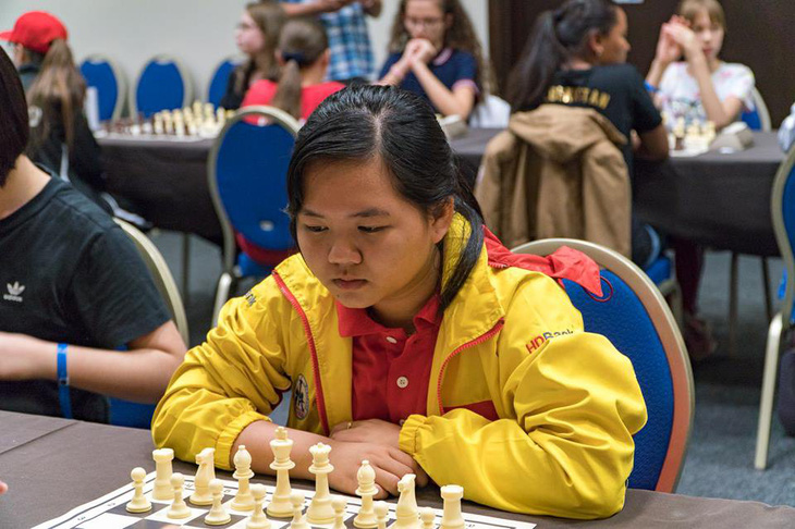 Thùy Dương vô địch cờ nhanh U-16 nữ thế giới - Ảnh 1.