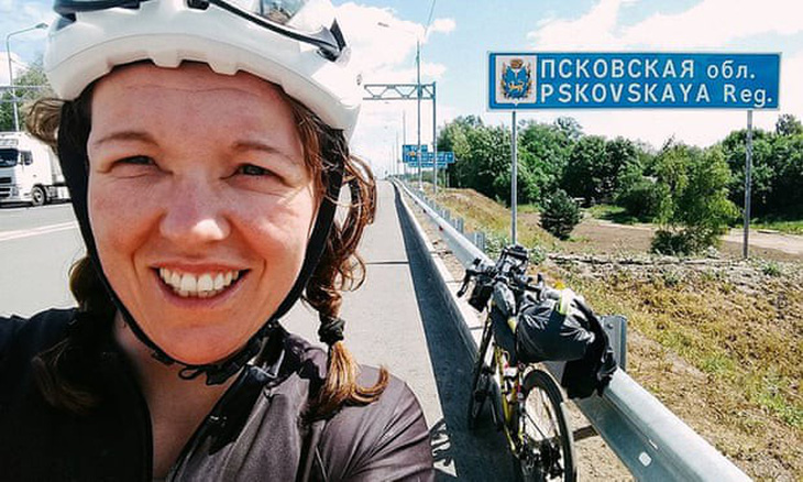 Jenny Graham lập kỉ lục đạp xe vòng quanh thế giới trong 125 ngày - Ảnh 3.