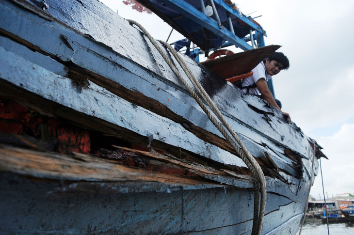 Một tàu cá Quảng Nam bị đâm vỡ ở Hoàng Sa - Ảnh 7.