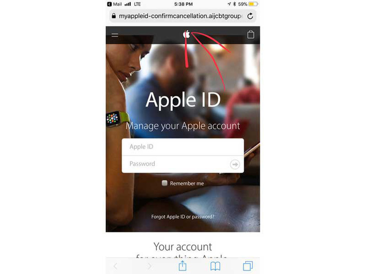 Cẩn thận email Spotify giả tìm cách đánh cắp Apple ID - Ảnh 2.