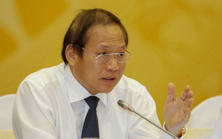 Đề nghị miễn nhiệm chức bộ trưởng của ông Trương Minh Tuấn