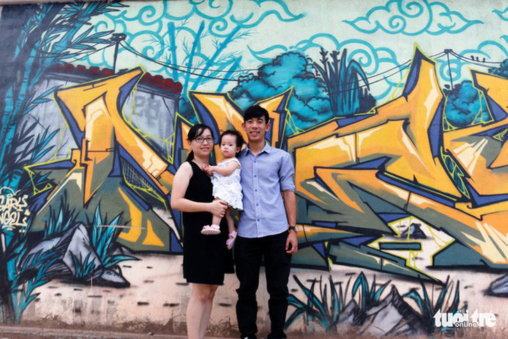 Con đường graffiti hút hồn bạn trẻ xứ Huế - Ảnh 4.