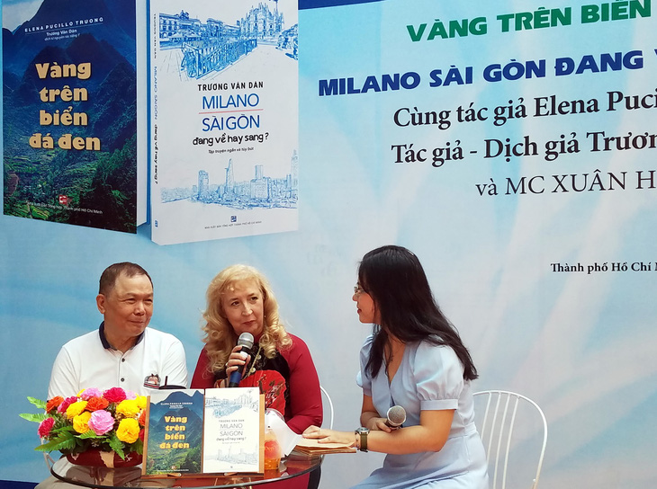 Elena Pucillo và Trương Văn Dân - tình yêu làm nên những trang sách - Ảnh 1.