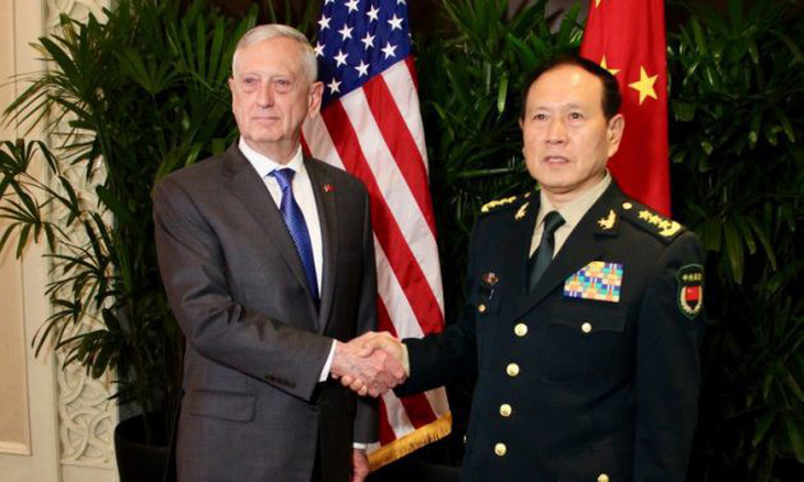 Đàm phán cấp cao, Mỹ thúc giục Trung Quốc ngừng quân sự hóa Biển Đông - Ảnh 1.
