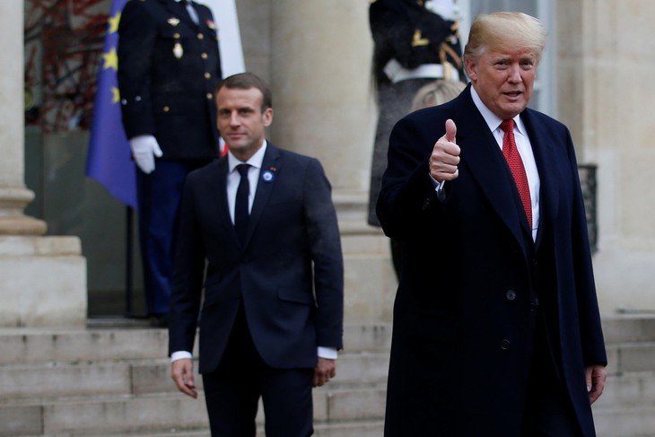 Ông Trump và Putin dự kỷ niệm 100 năm kết thúc Thế chiến I tại Paris - Ảnh 5.