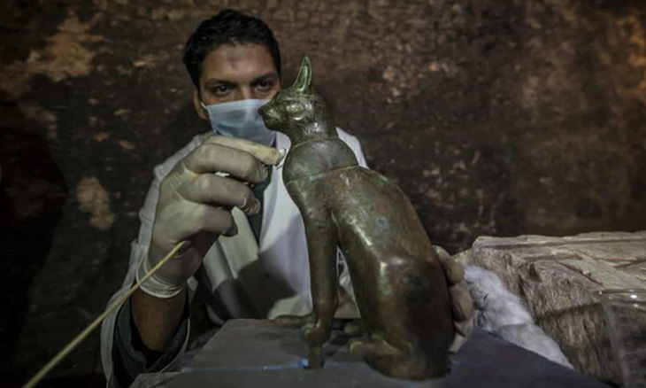 Tìm thấy hàng chục xác ướp mèo 6.000 năm tuổi ở Ai Cập - Ảnh 3.