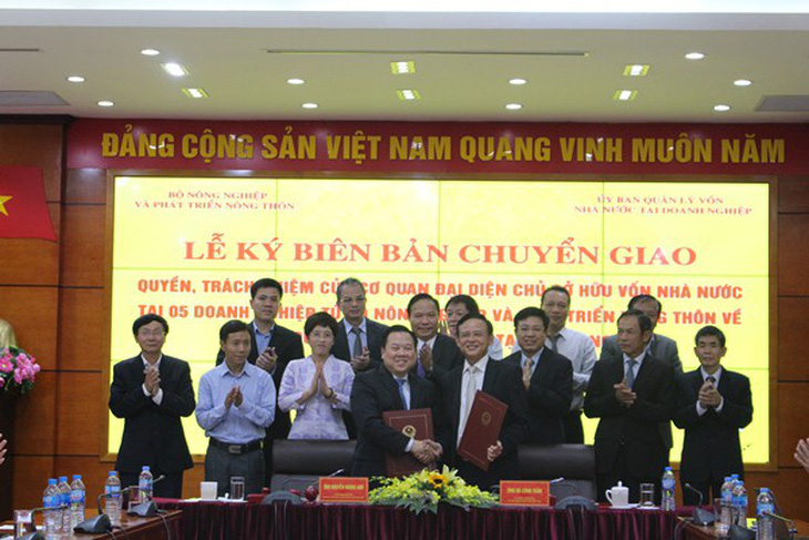 Chuyển giao 5 đại gia nông nghiệp về siêu ủy ban - Ảnh 1.