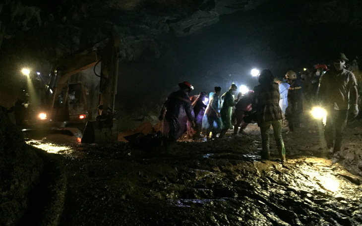 Tìm thấy thi thể nạn nhân cuối cùng vụ sập hầm vàng hang Cột Cờ