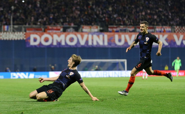 Croatia thắng nghẹt thở Tây Ban Nha - Ảnh 1. Croatia thắng nghẹt thở Tây Ban Nha - Ảnh 1.