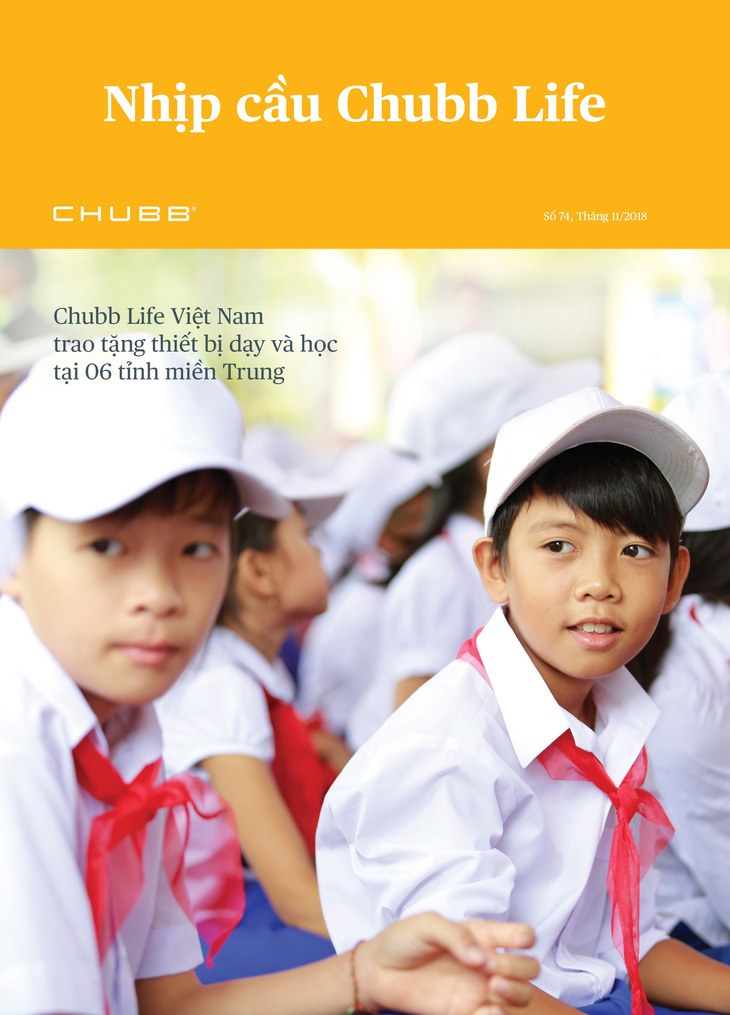 Chubb Life Việt Nam trao tặng thiết bị dạy và học tại 06 tỉnh miền Trung - Ảnh 8.
