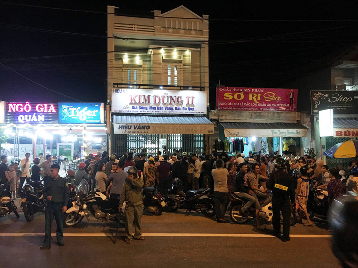 Thêm một vụ cướp tiệm vàng táo tợn ở Quảng Nam - Ảnh 2.