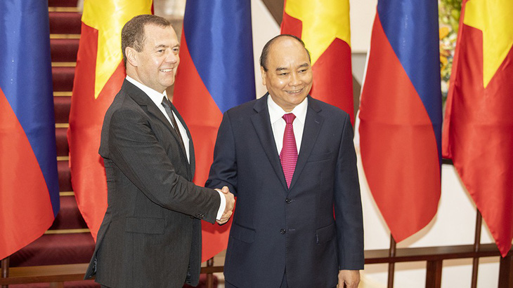 Thủ tướng Medvedev: Việt - Nga là quan hệ đặc biệt - Ảnh 1.