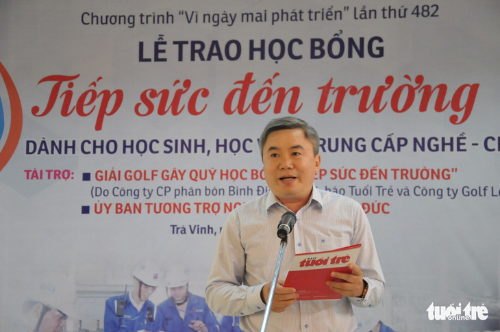 Tiếp sức đến trường cho 166 học sinh trường nghề ở ĐBSCL - Ảnh 1.