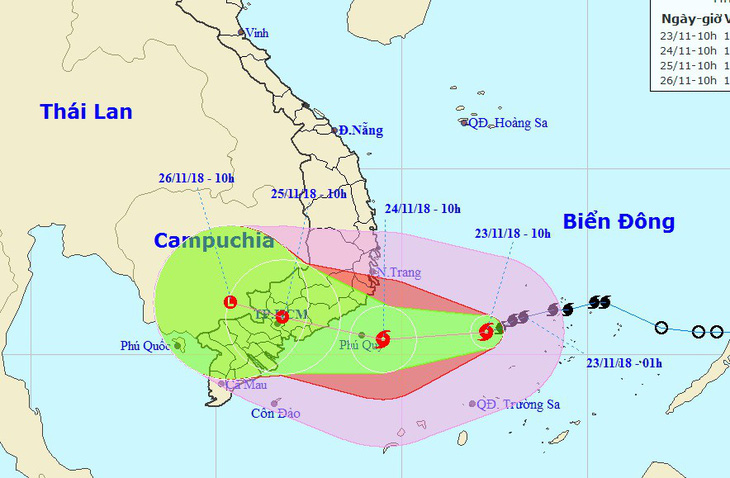 Bão có thể mạnh thêm, Cần Giờ di dân trước 12h trưa mai - Ảnh 1.