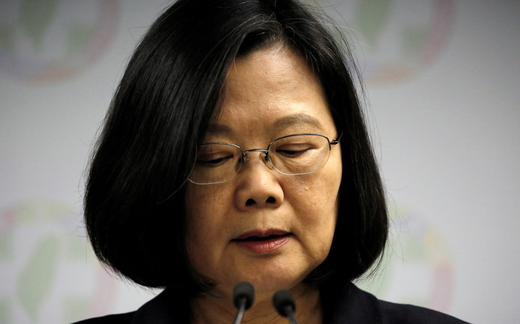 Bà Thái Anh Văn từ chức đảng cầm quyền Đài Loan