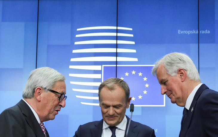 EU thông qua thỏa thuận chia tay bi kịch với nước Anh - Ảnh 3.