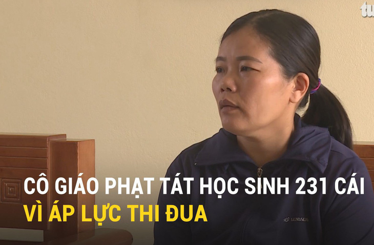 Video: Cô giáo nói lý do phạt tát học sinh 231 cái