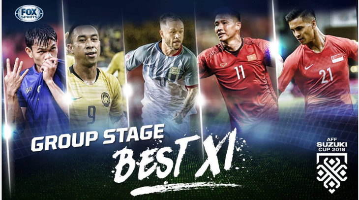 FOX Sports gây tranh cãi với đội hình tiêu biểu vòng bảng AFF Cup - Ảnh 1.