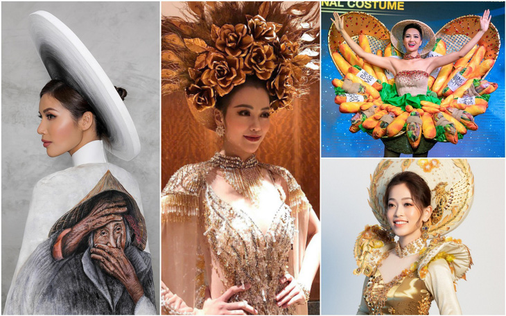 Người đẹp Việt thi nhan sắc quốc tế: áo dài luôn là lựa chọn an toàn?