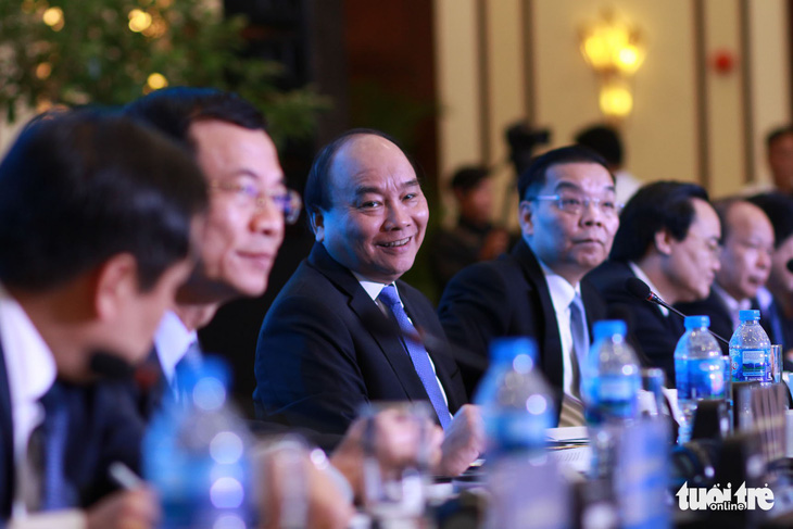 Thủ tướng Nguyễn Xuân Phúc đối thoại với người trẻ khởi nghiệp - Ảnh 1.