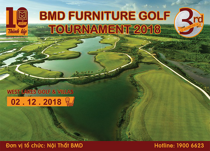 Nội thất BMD tổ chức BMD Furniture Golf Tournament 2018 lần 3 - Ảnh 1.