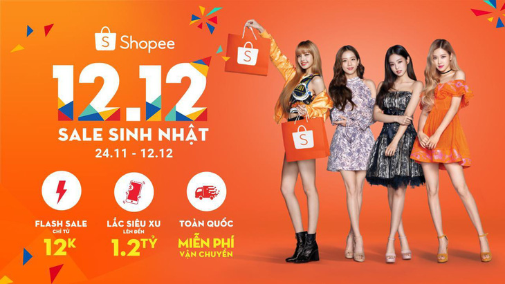 Shopee chính thức khởi động sự kiện 12-12 Shopee Sale Sinh Nhật mua sắm online lớn nhất năm - Ảnh 1.