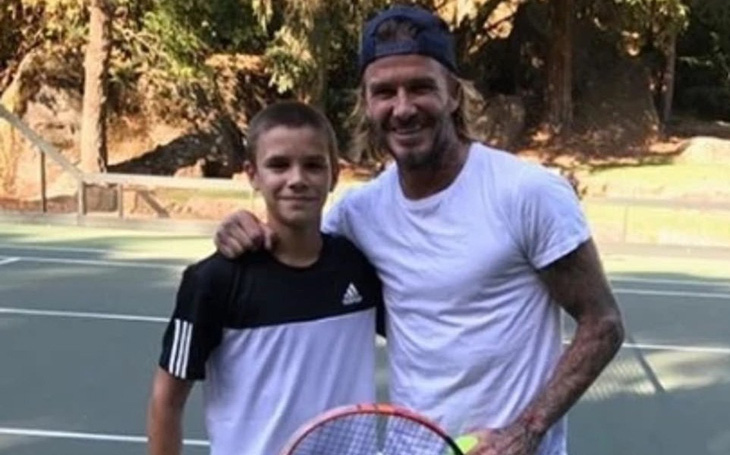 "Quý tử" Romeo được đầu tư thành "Beckham quần vợt"
